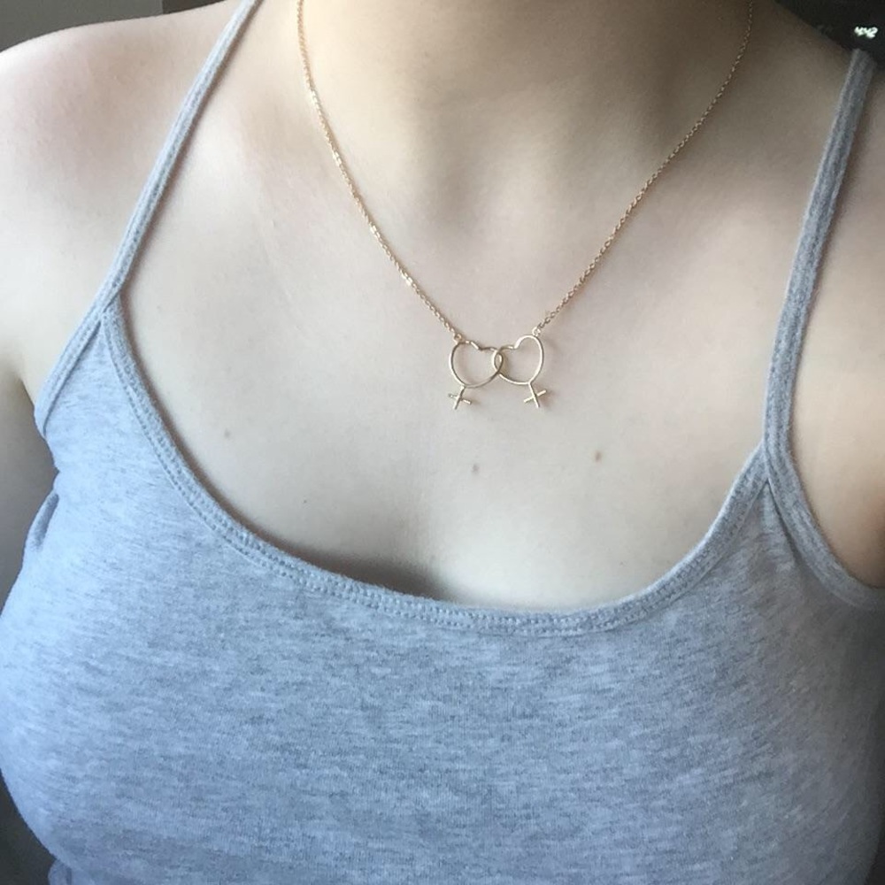 Lesbian h&m necklace